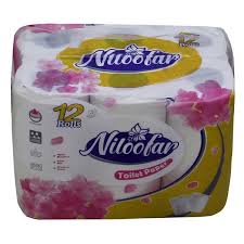 تصویر 1 از دستمال توالت نیلوفر مدل لطیف خانواده‌ ای